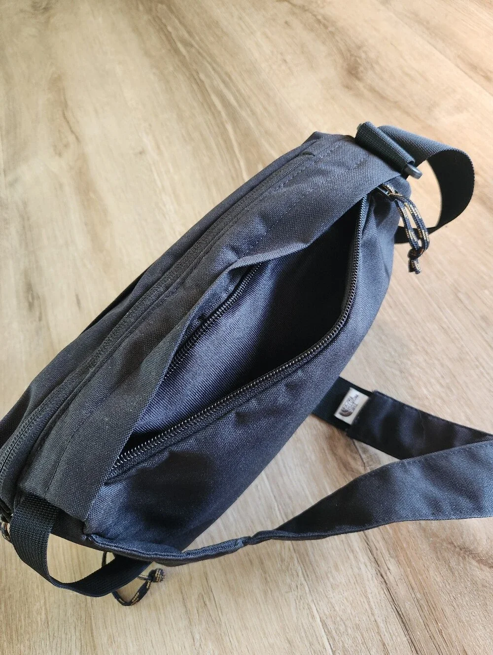 The North Face Heathered Black Field Sling Bag